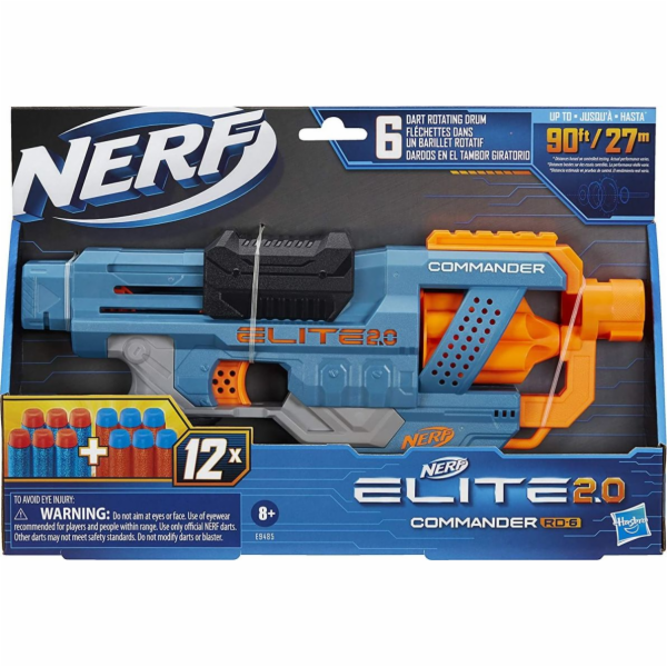 Hasbro Blaster Nerf Elite 2.0 Commander RD 6 (E9485)