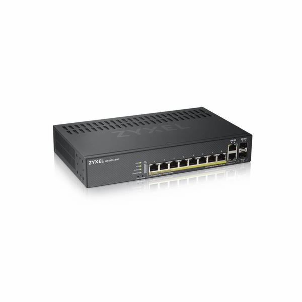 Switch ZyXEL GS1920-8HPV2 managed, 8x GLan s PoE, 4x SFP,...