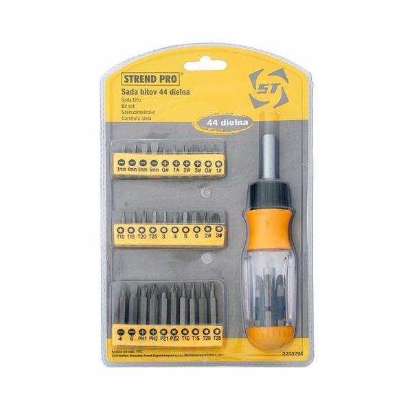 Šroubovák ráčnový sada 44 ks