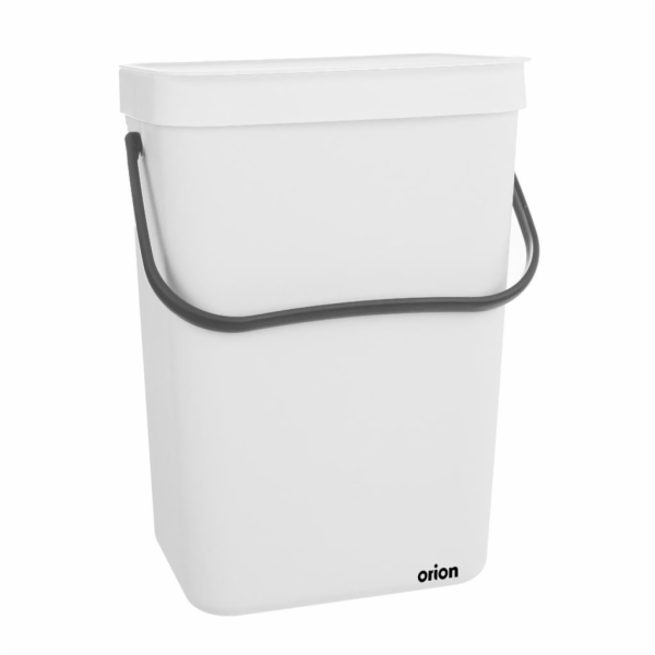 Koš odpadkový 10 l závěsný plast bílý