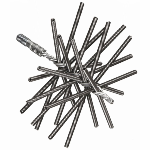 Kartáč rourový pružinový 180 mm M12 ocel
