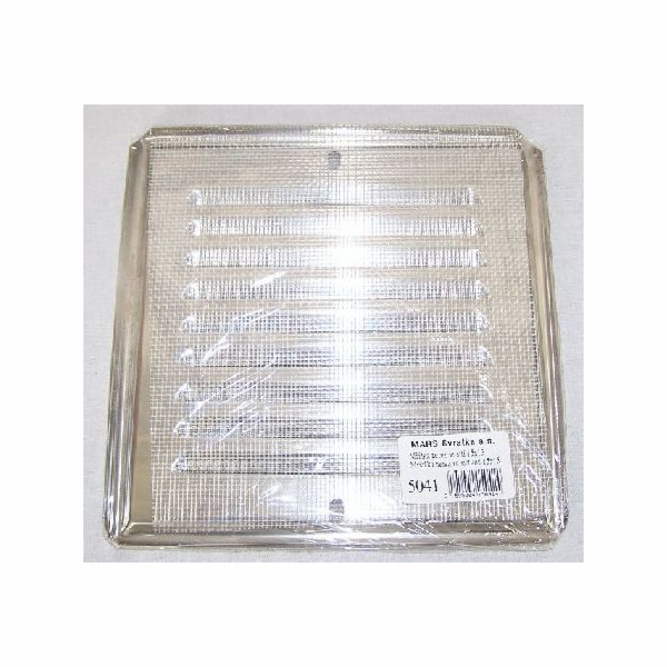 Mřížka protidešťová 15x15 cm (vnější rozměr 20x20 cm) 
