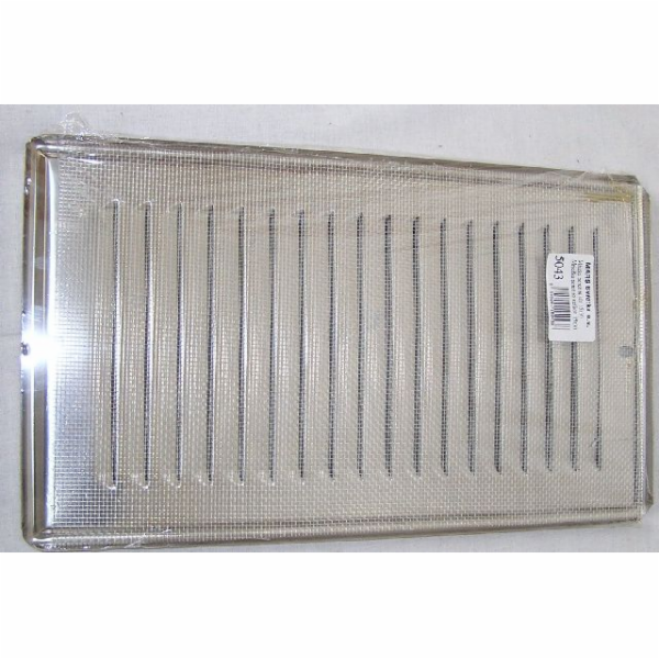 Mřížka protidešťová 15x30 cm (vnější rozměr 20x35 cm) 