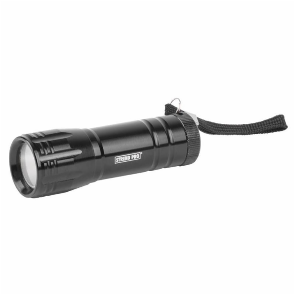 Svítilna 9,4 cm 2W LED alu (baterie 3xAAA) Strend Pro Fla...