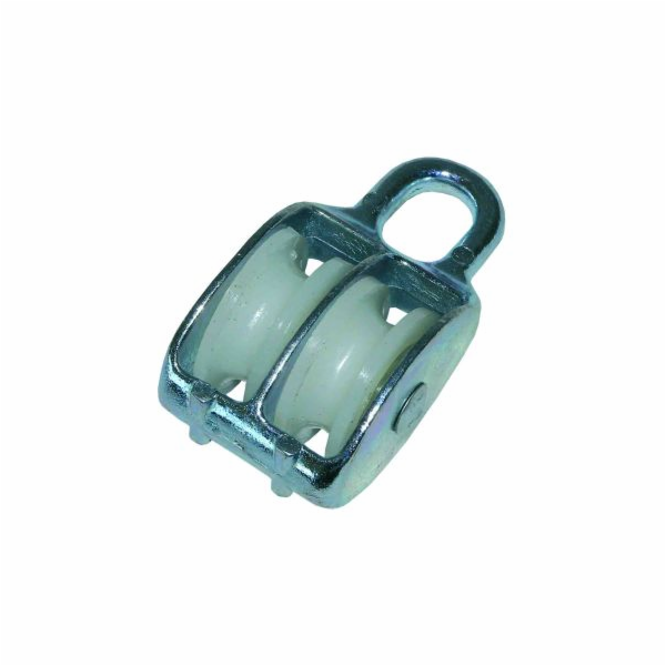 Kladka pevná 110 mm s dvojitou nylonovou cívkou 50 mm (no...