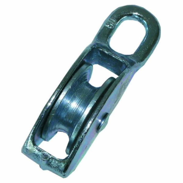Kladka pevná 76 mm s kovovou cívkou 40 mm (nosnost 120 kg)
