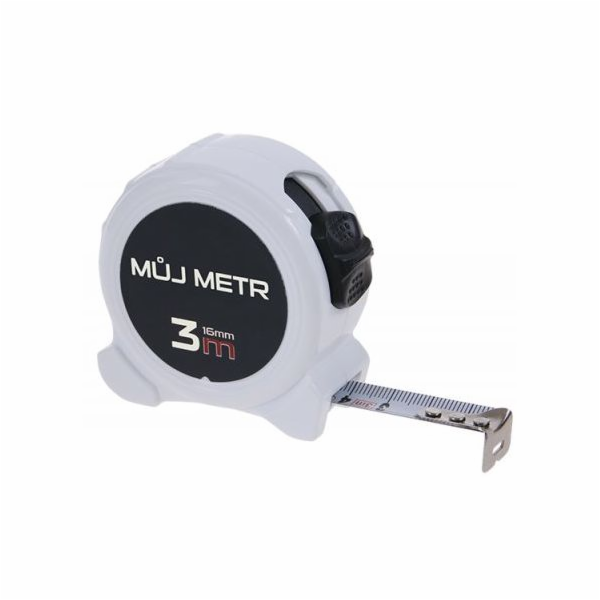Metr svinovací 3 m x 16 mm s nápisem MŮJ METR