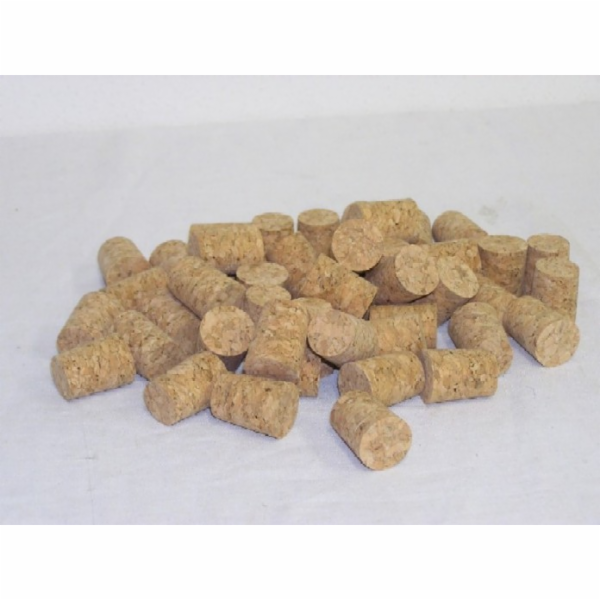 Zátka korková 27x21/18 mm 50 ks