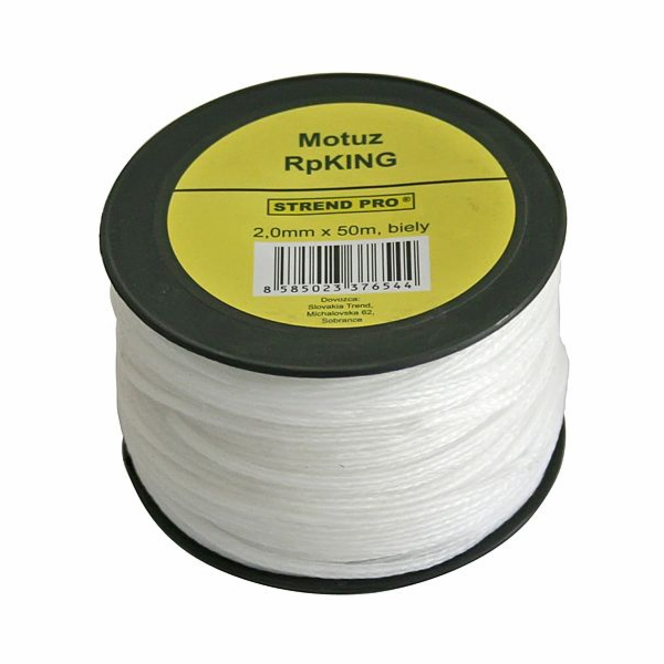 Provázek stavební 2,0 mm-50 m bílý