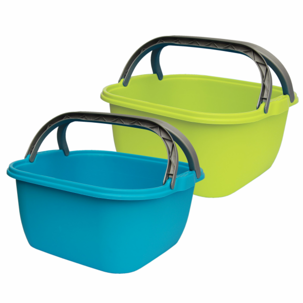 Koš s uchy 12 l/36x37 cm plast