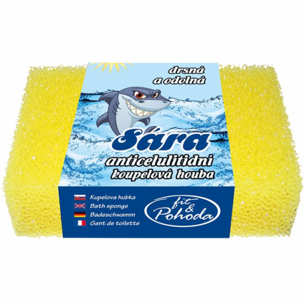 Houba koupelová SÁRA anticelulitidní (14x9x4 cm)