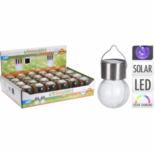 Lampa solární žárovka na zavěšení