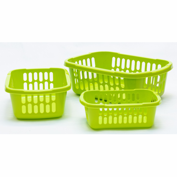 Košík TIN 34x24cm barva plast