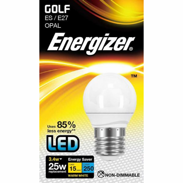 Žárovka LED E27 / 3,4 W / 2700 K / 250 lm Globe (malá baňka)
