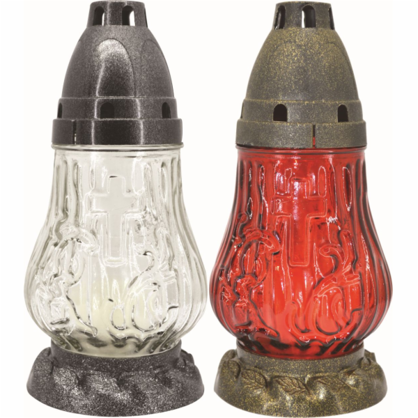 Svíčka hřbitovní 30 g/17,5 cm sklo