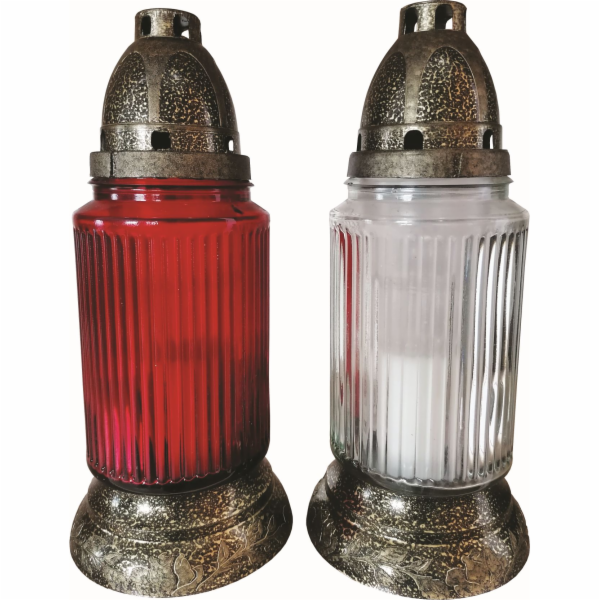 Svíčka hřbitovní 80 g/24,5 cm sklo