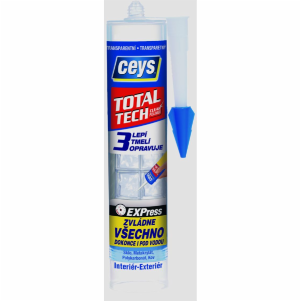 Lepidlo tmel TOTAL TECH Ceys express transparent 290 ml