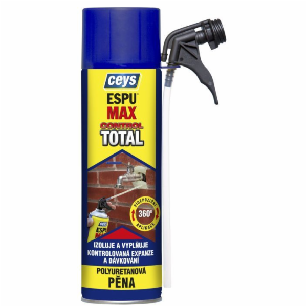 Pěna montážní PU 500 ml Ceys Espumax control total