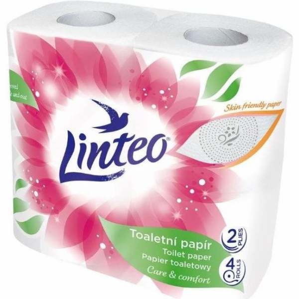 Papír toaletní 2 vrstvý Linteo bílý