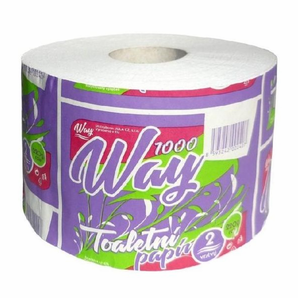 Papír toaletní 2 vrstvý WAY 220g solo