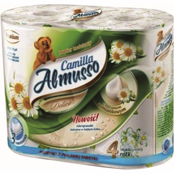 Papír toaletní 3 vrstvý Almusso Camomile s vůní
