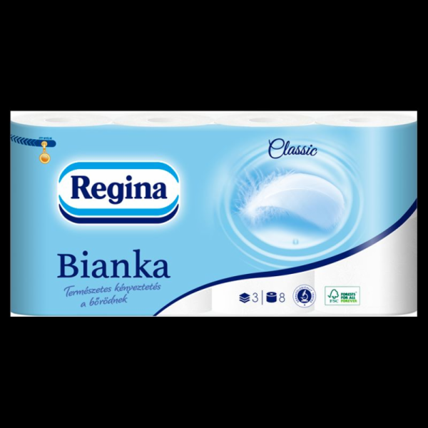 Papír toaletní 3 vrstvý Bianka Classic 8