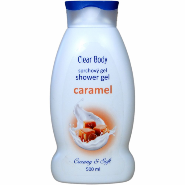Gel sprchový 500 ml Clear Body Caramel