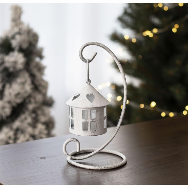 Lucerna s LED osvětlením 20x10 cm