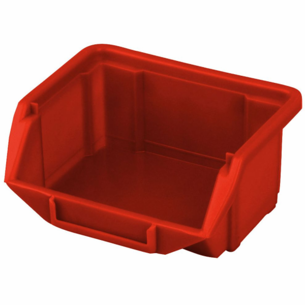 Bedna zkosená 110x90x50mm 0,4kg mini červená