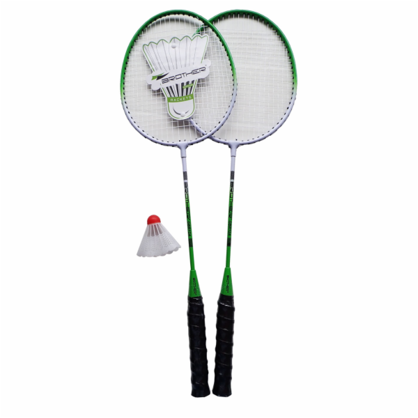 Sada na badminton - 2 rakety + košíček + pouzdro