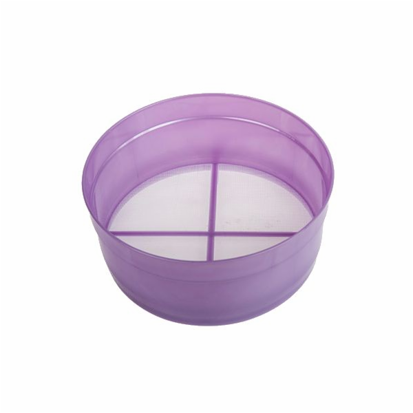 Síto na mouku 19 cm mix barev plast