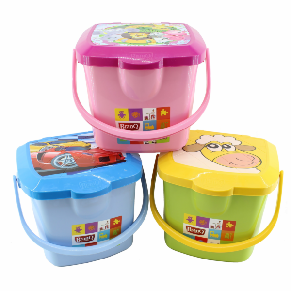 Box 15,5 l uložný s víkem a dřzadlem Kids