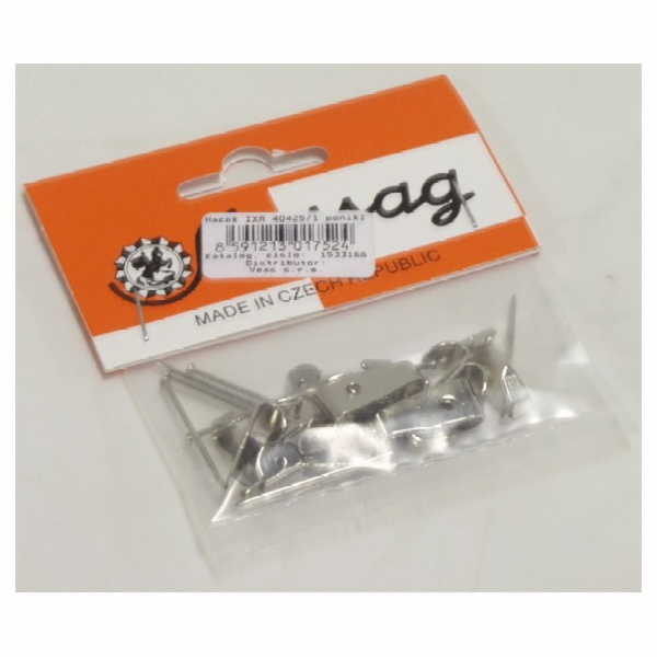 Háček IXA 40425/1 ponikl 10 ks