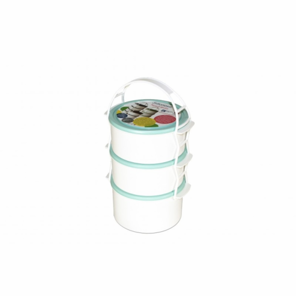 Jídlonosič kombi 2x1 l+x1,3 l plast