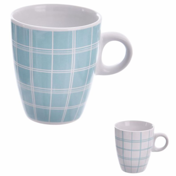 Hrnek 230 ml Blue Cube keramika