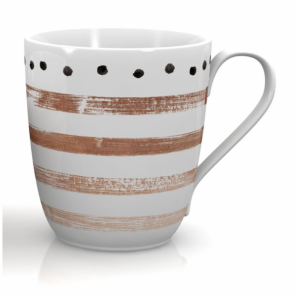 Hrnek STRIPES AND DOTS II 290 ml