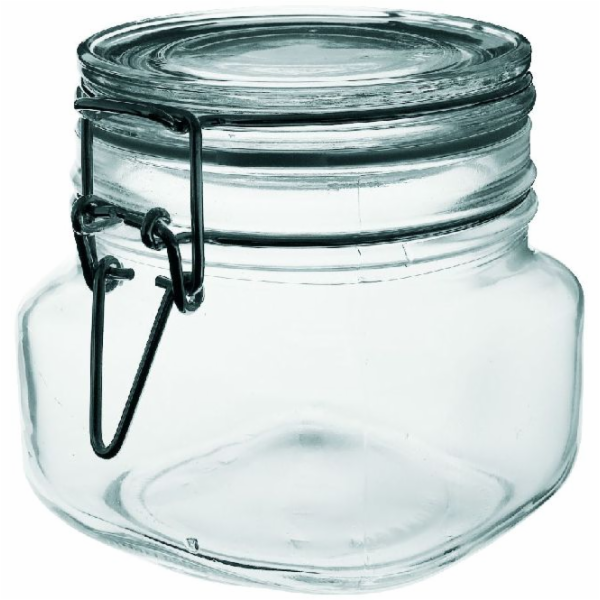 Dóza skleněná 0,5 l