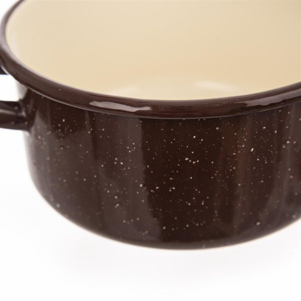 Rendlík 1 l BROWN smalt 14 cm