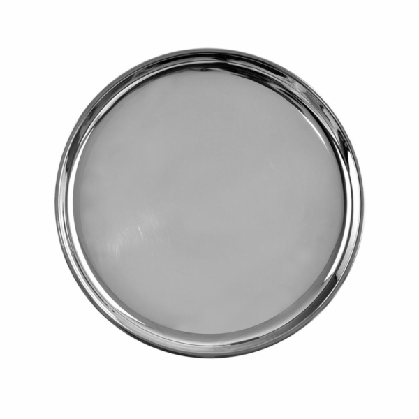 Podnos servírovací kulatý 23 cm nerez