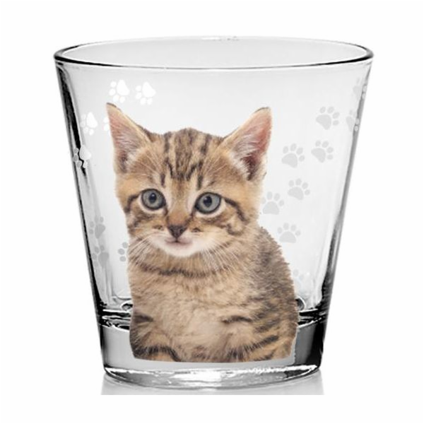 Sklenice 250 ml Nadia Kočička