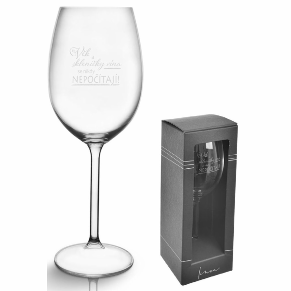 Sklenice na víno 450 ml "VĚK"