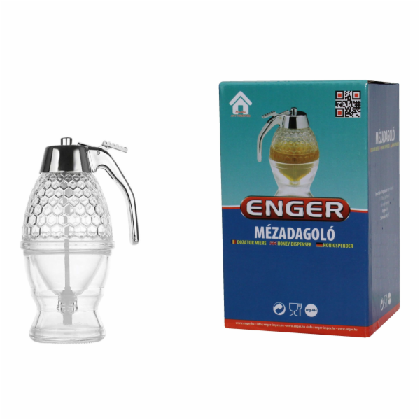 Dávkovač na med plast eng-444
