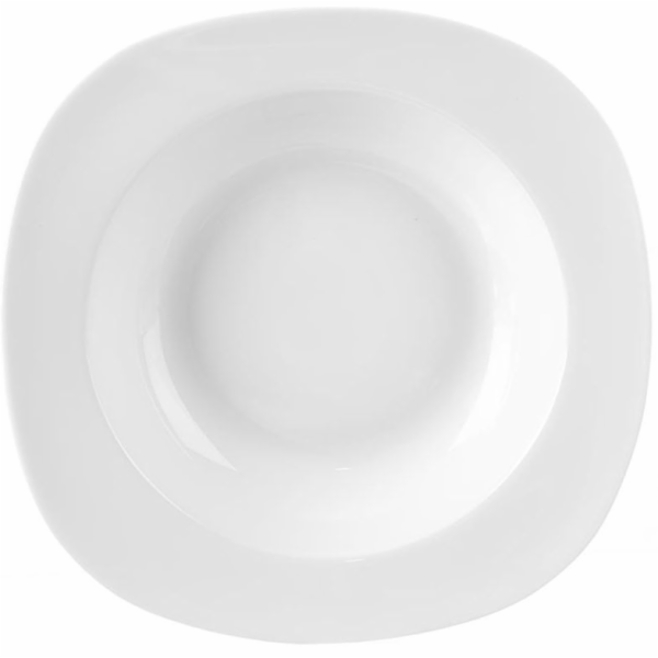 Talíř hluboký Luna porcelánový