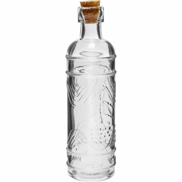 Láhev 170 ml sklo s korkovým špuntem Sorbo