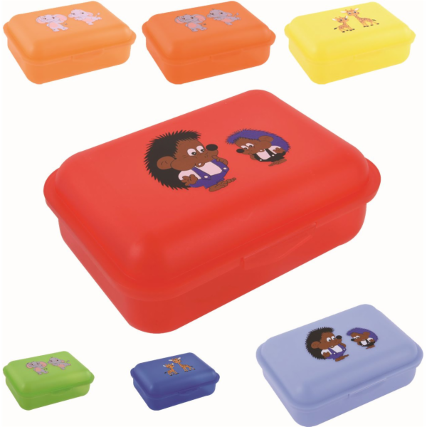 Krabička na svačinu 15x11x5,5 cm zvířátka