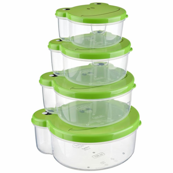 Krabička na svačinu 4 ks ŽÁBA