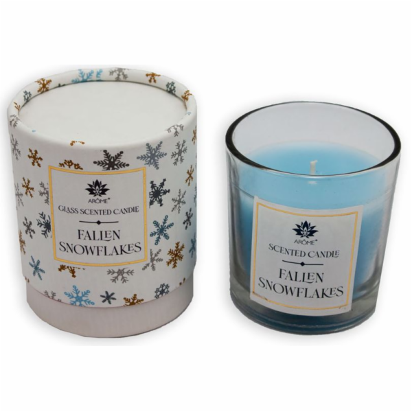 Svíčka vonná 120 g AROME Fallen Snowflakes ve skleněné dóz