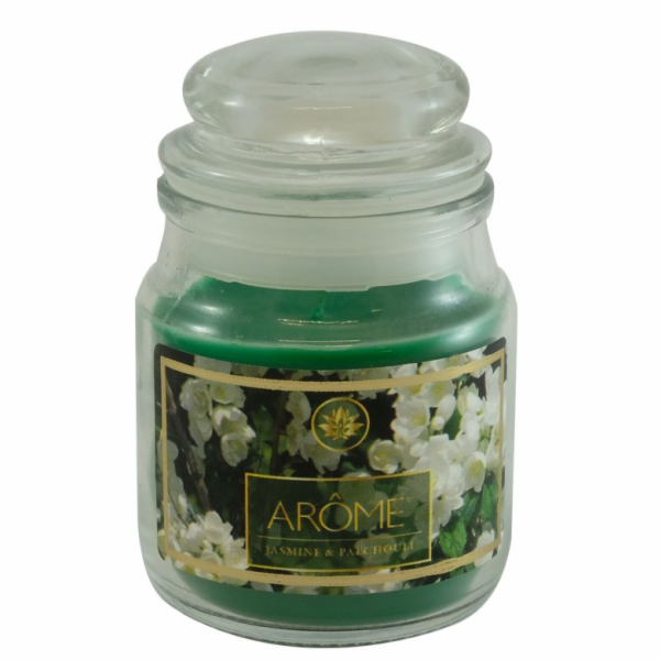 Svíčka vonná 85 g AROME ve skle Jasmine & Patchouli