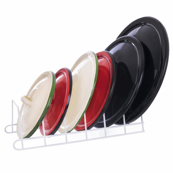 Stojan na 6 ks poklic 34x18,5x17 cm drát/plast