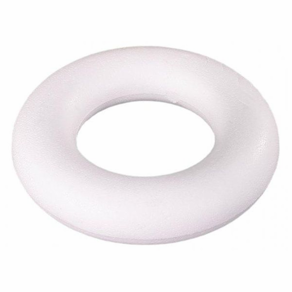 Kroužek polystyren 22 cm korpus na výrobu věnců